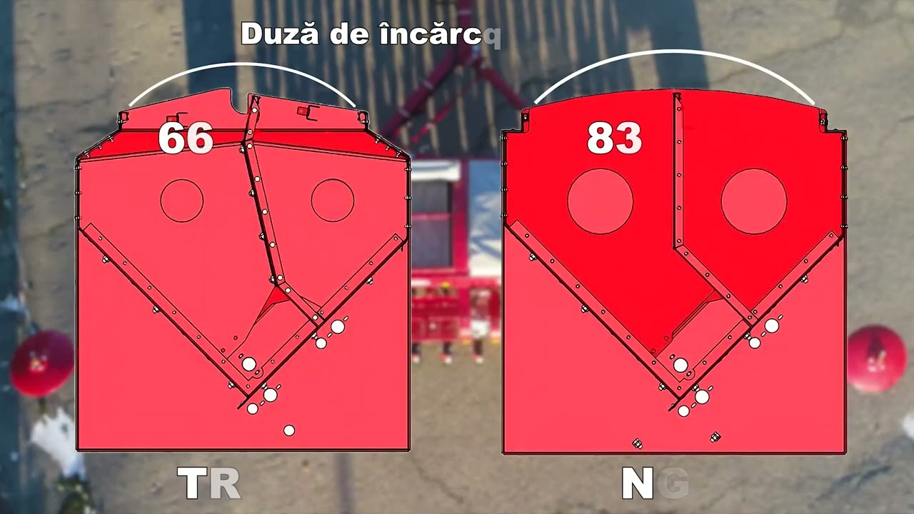 Semănători de cereale Alfa modernizate cu buncăr extins de la Elvorti #romania