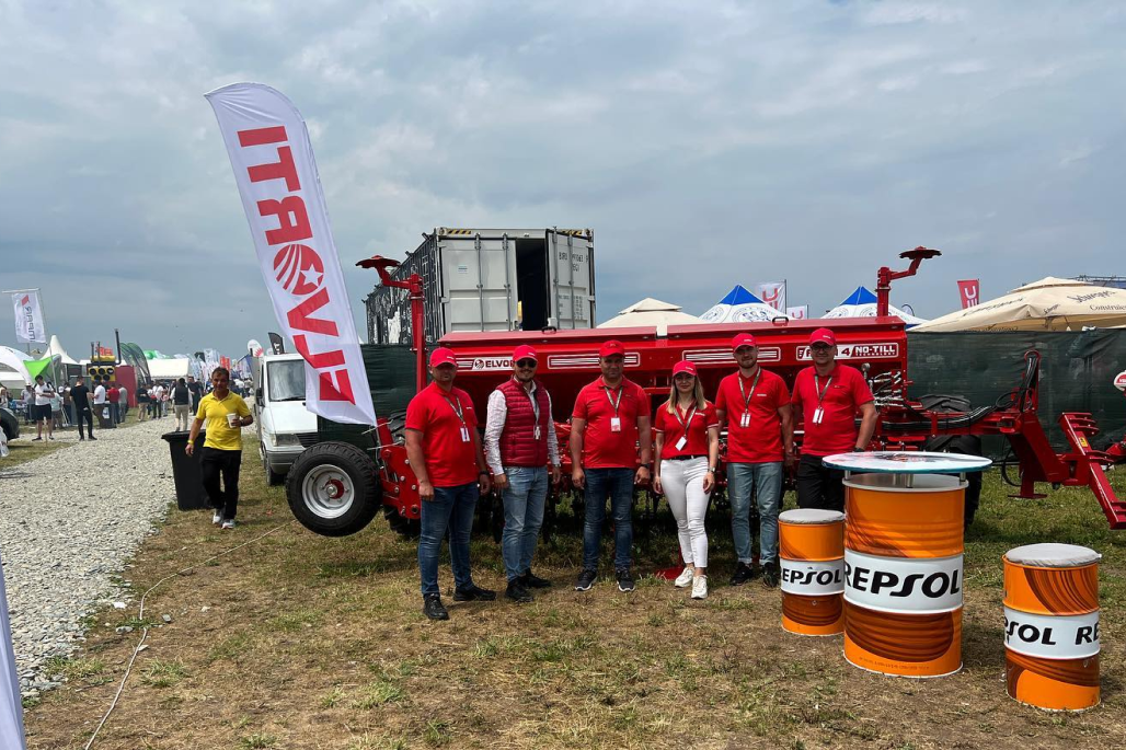 Echipamente agricole ELVORTI expuse în România la expoziția Agri Planta - RomAgroTec 2023