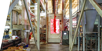 ACOPERIRE CU PULBERE