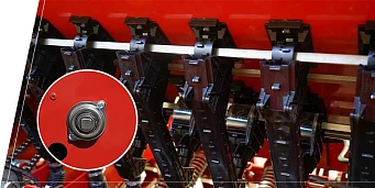 AXURILE DE ANTRENARE ALE DISTRIBUITOARELOR DE SEMINȚE DIN OȚEL INOXIDABIL