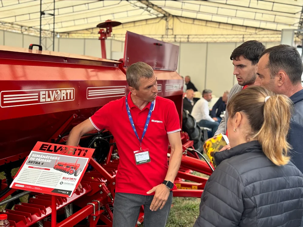 ELVORTI la AgriPlanta-RomAgroTec 2025: Consolidarea poziției internaționale a industriei ucrainene de mașini — 5