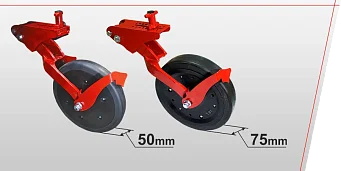 Roțile de tasare 2 seturi la alegere
«înguste, late»