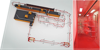 ACOPERIRE CU PULBERE